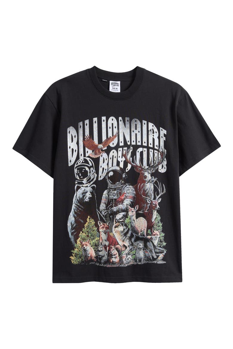 Smokey Short Sleeve Logo Graphic T-Shirt, Alternate, color, BLACK