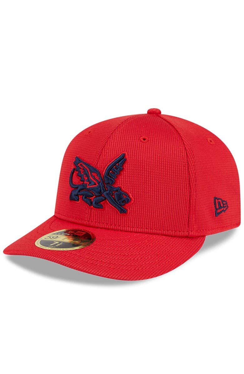 New Era Men's New Era Red Texas Rangers City Connect Batting Practice Low Profile 59FIFTY Fitted Hat, Main, color, Red