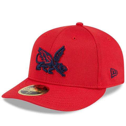 Men's New Era Red Texas Rangers City Connect Batting Practice Low Profile 59FIFTY Fitted Hat