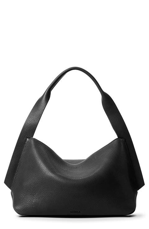 Medium Derby Leather Shoulder Bag