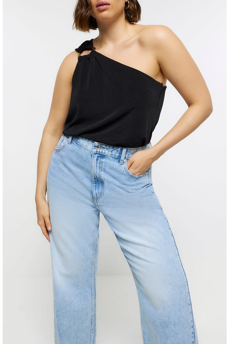 '90s Straight Leg Jeans, Alternate, color, DENIM