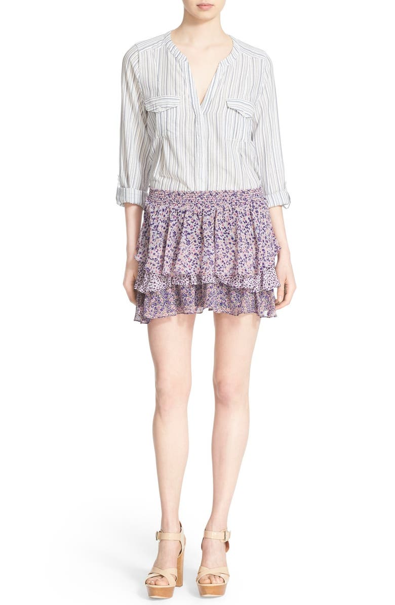 Joie 'Kalnchoe' Stripe Cotton Blouse, Alternate, color, 