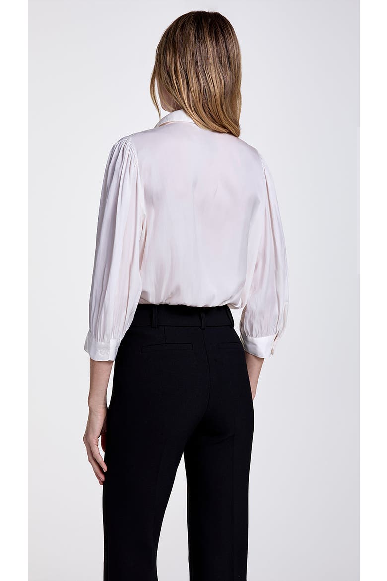 Shirred Pocket Blouse, Alternate, color, Ivory