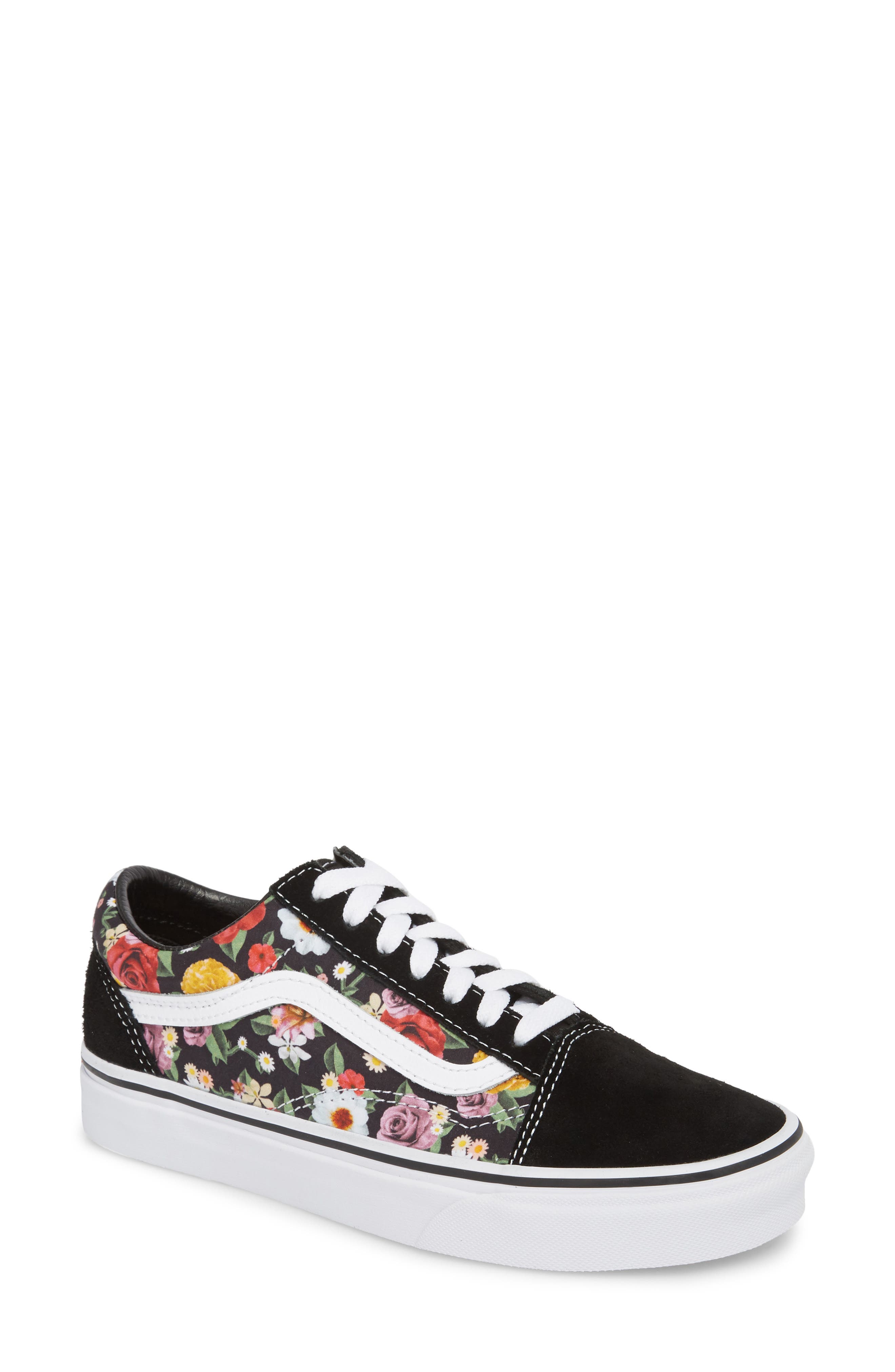 Vans UA Old Skool Lux Floral Sneaker, Main, color, 