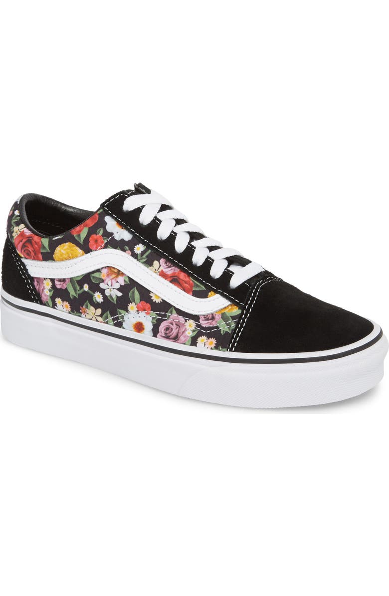 Vans UA Old Skool Lux Floral Sneaker, Main, color,