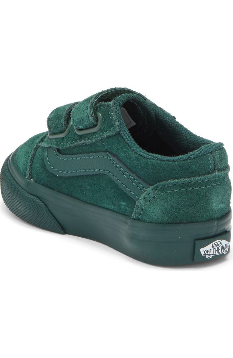 Vans Old Skool V Suede Sneaker, Alternate, color, Suede Emerald
