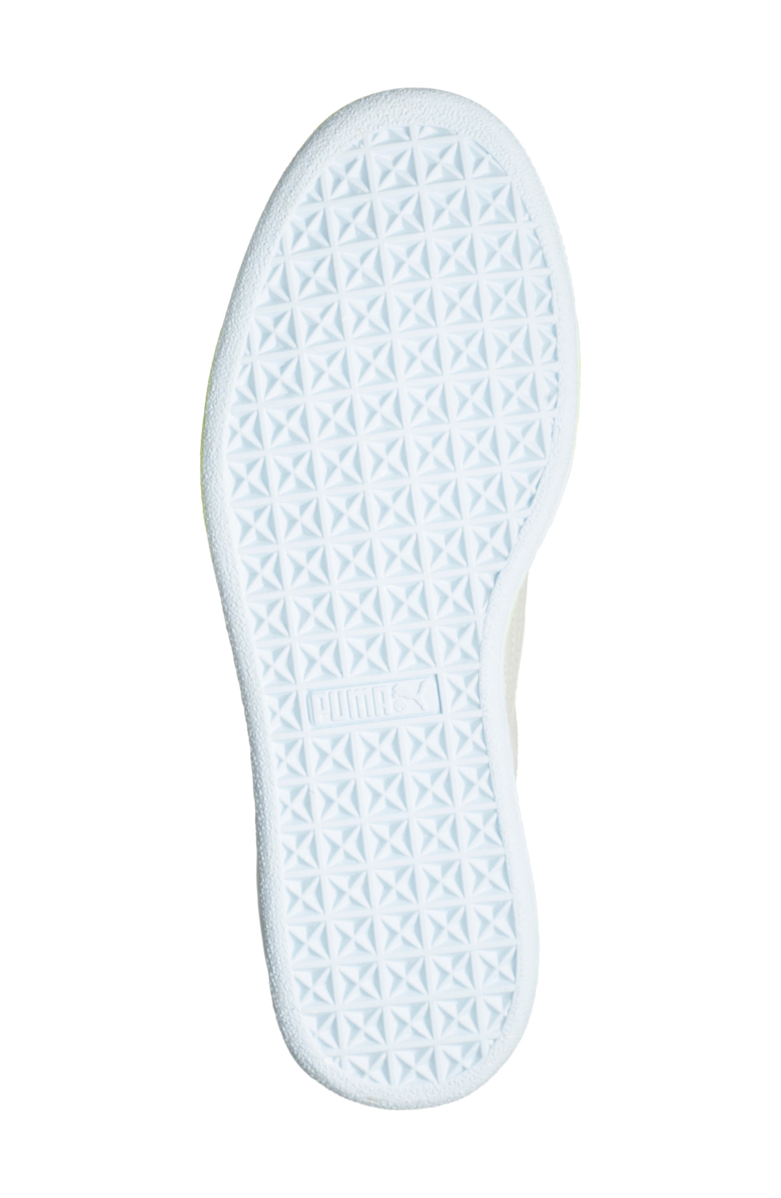 PUMA Classic Beach Days Sneaker, Alternate, color, Warm White-Spring Fern