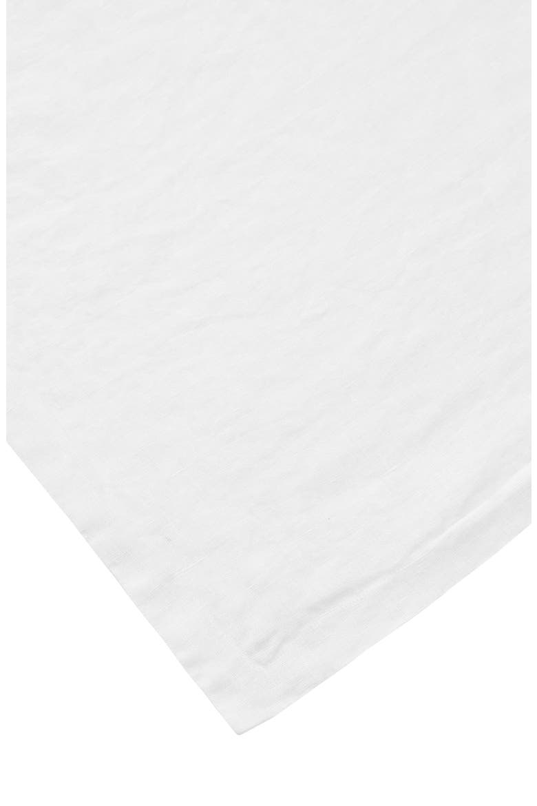 Linen Duvet Set, Alternate, color, WHITE