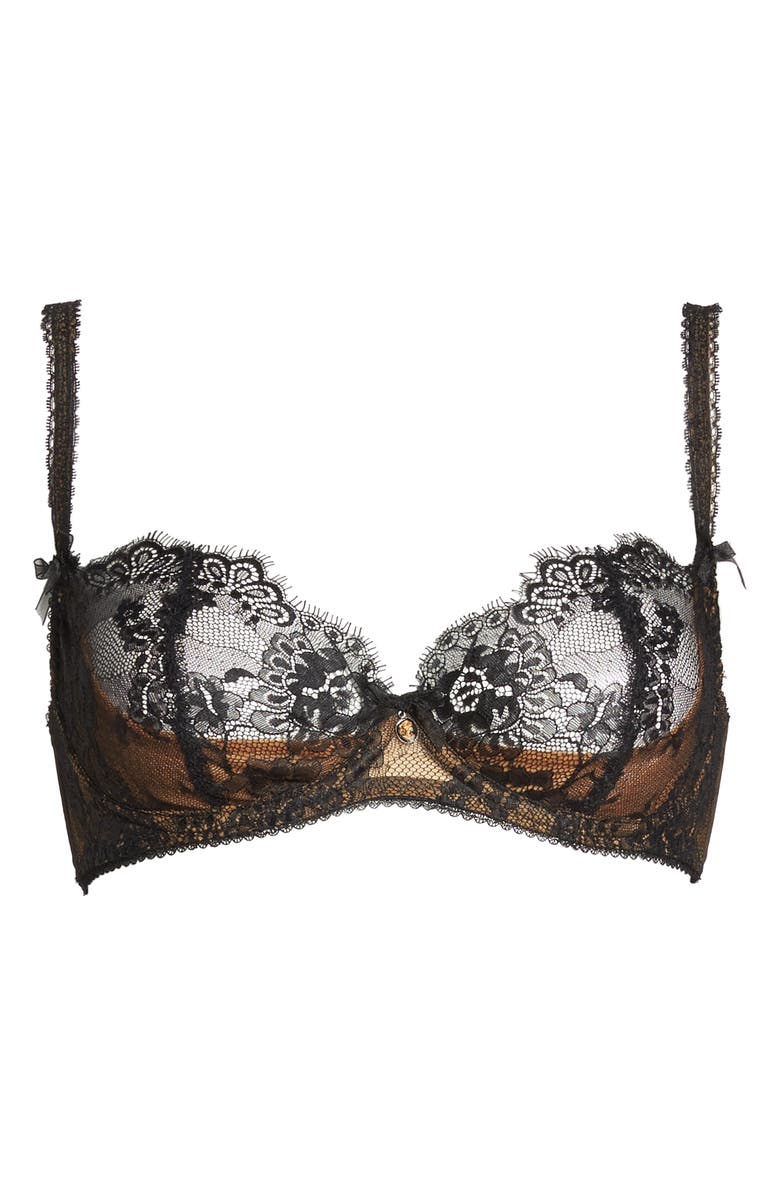 Dita Von Teese Savior Faire Sheers Underwire Lace Bra, Alternate, color,