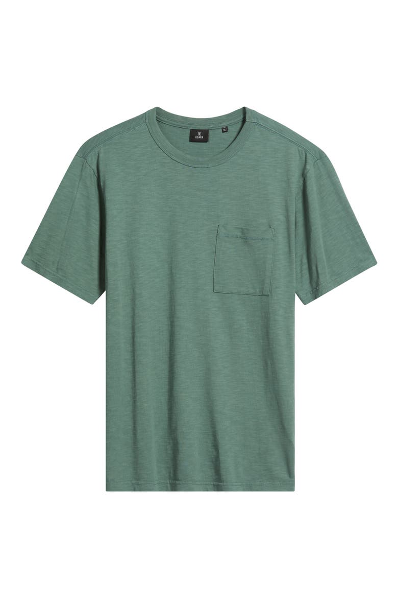 Well Worn Organic Cotton T-Shirt, Alternate, color, SLATE GREEN