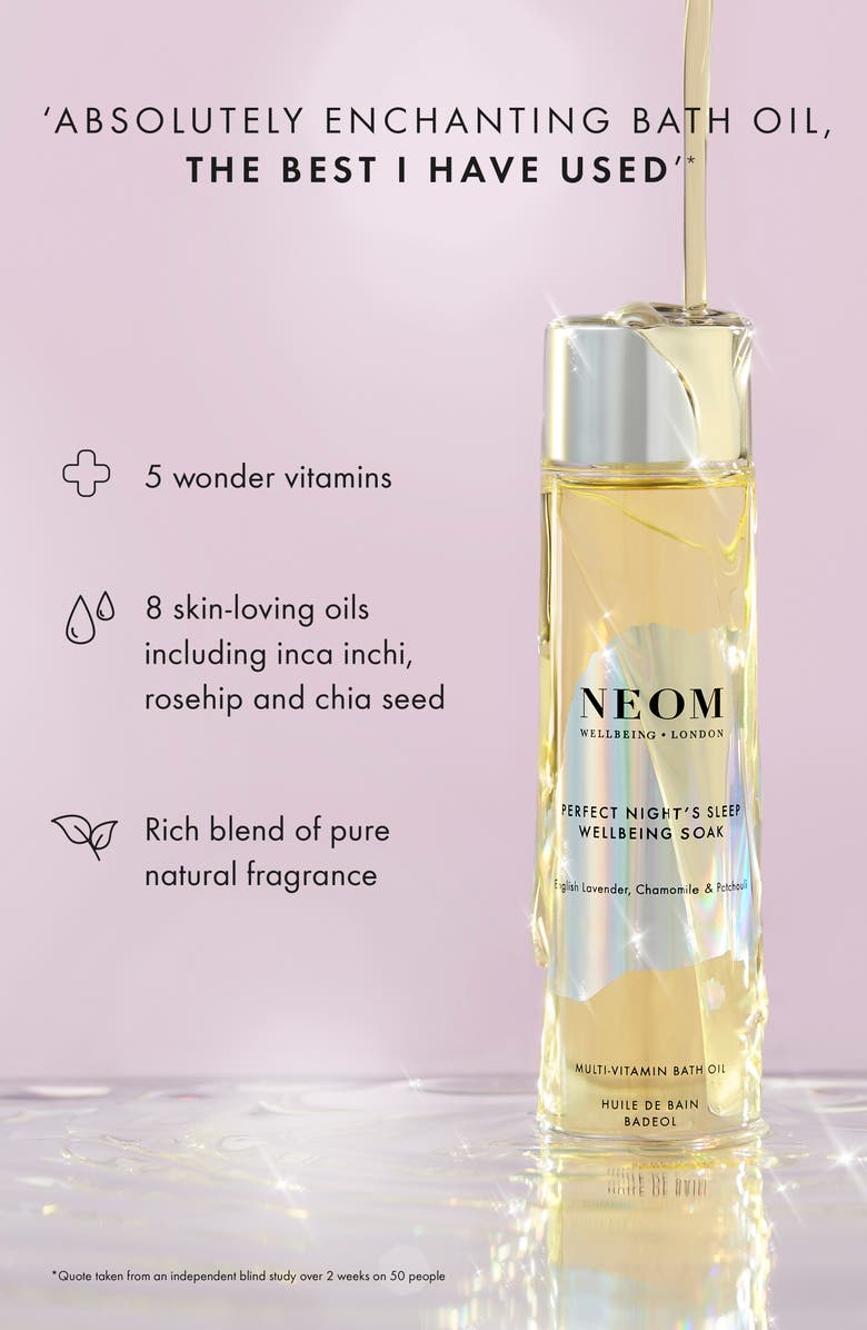 NEOM Wellbeing Real Luxury Wellbeing Soak Multi-Vitamin Bath Oil, Alternate, color, 