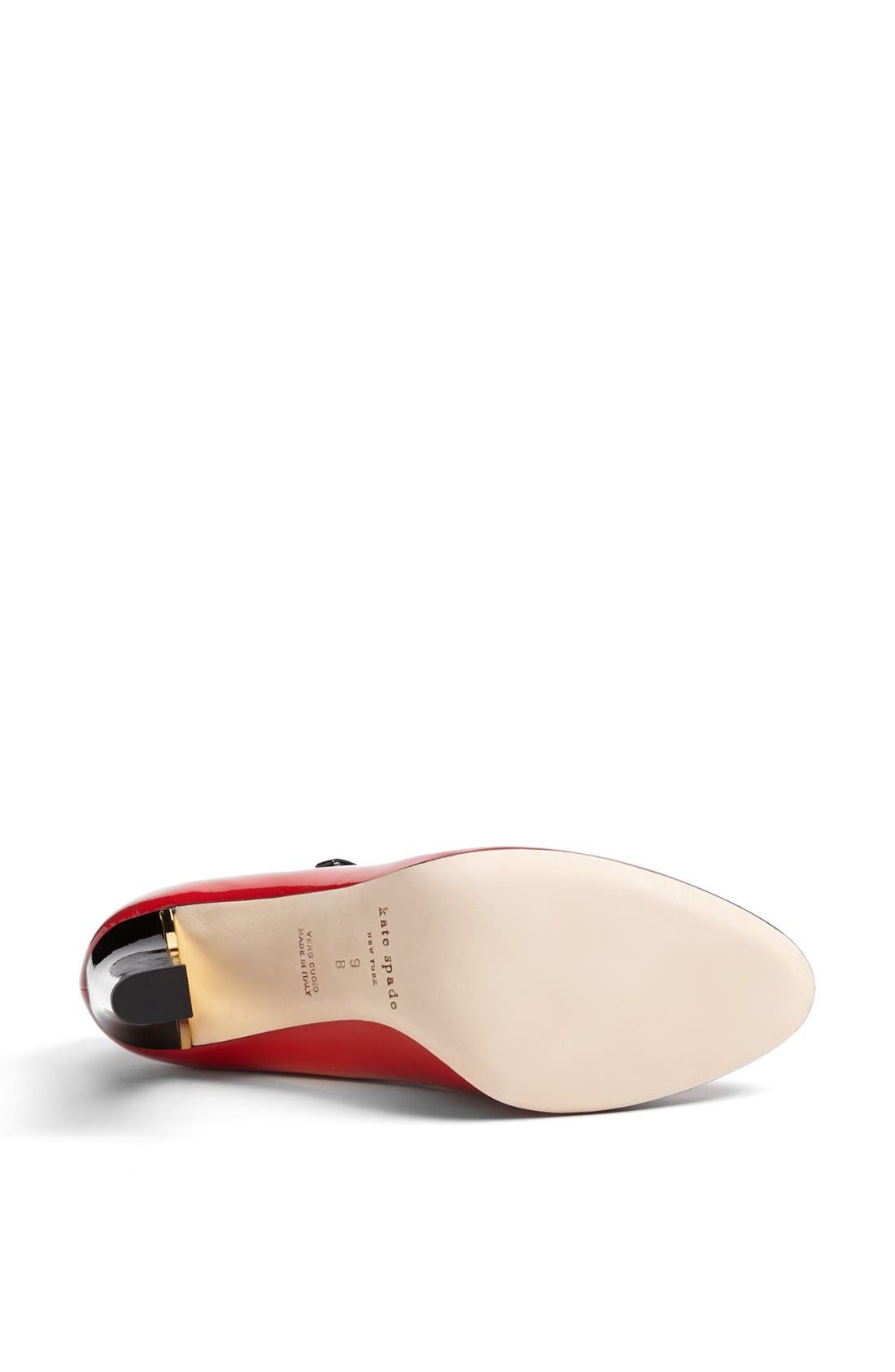 'nuovo' pump, Alternate, color, MARASCHINO RED PATENT