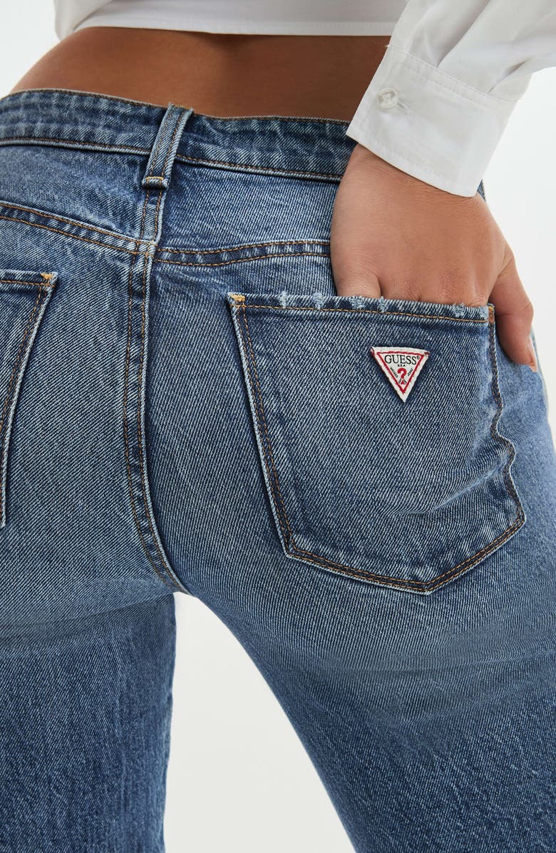 GUESS Sexy Straight Leg Jeans, Alternate, color, 