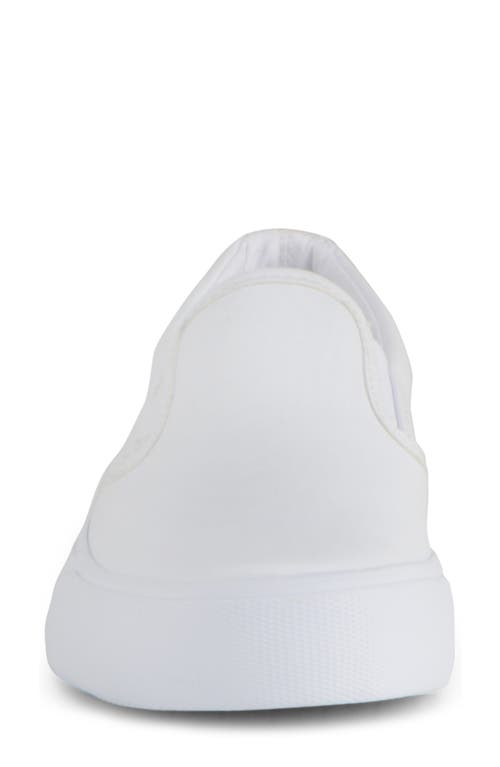 Lugz Clipper Slip-on Sneaker In White