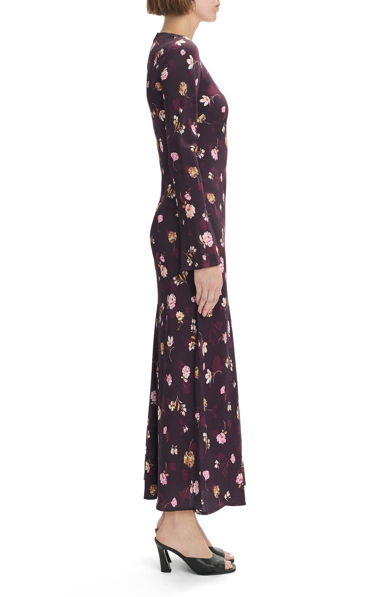 Favorite Daughter The Truly Madly Floral Print Long Sleeve Maxi Dress, Alternate, color, Whimsical Monet