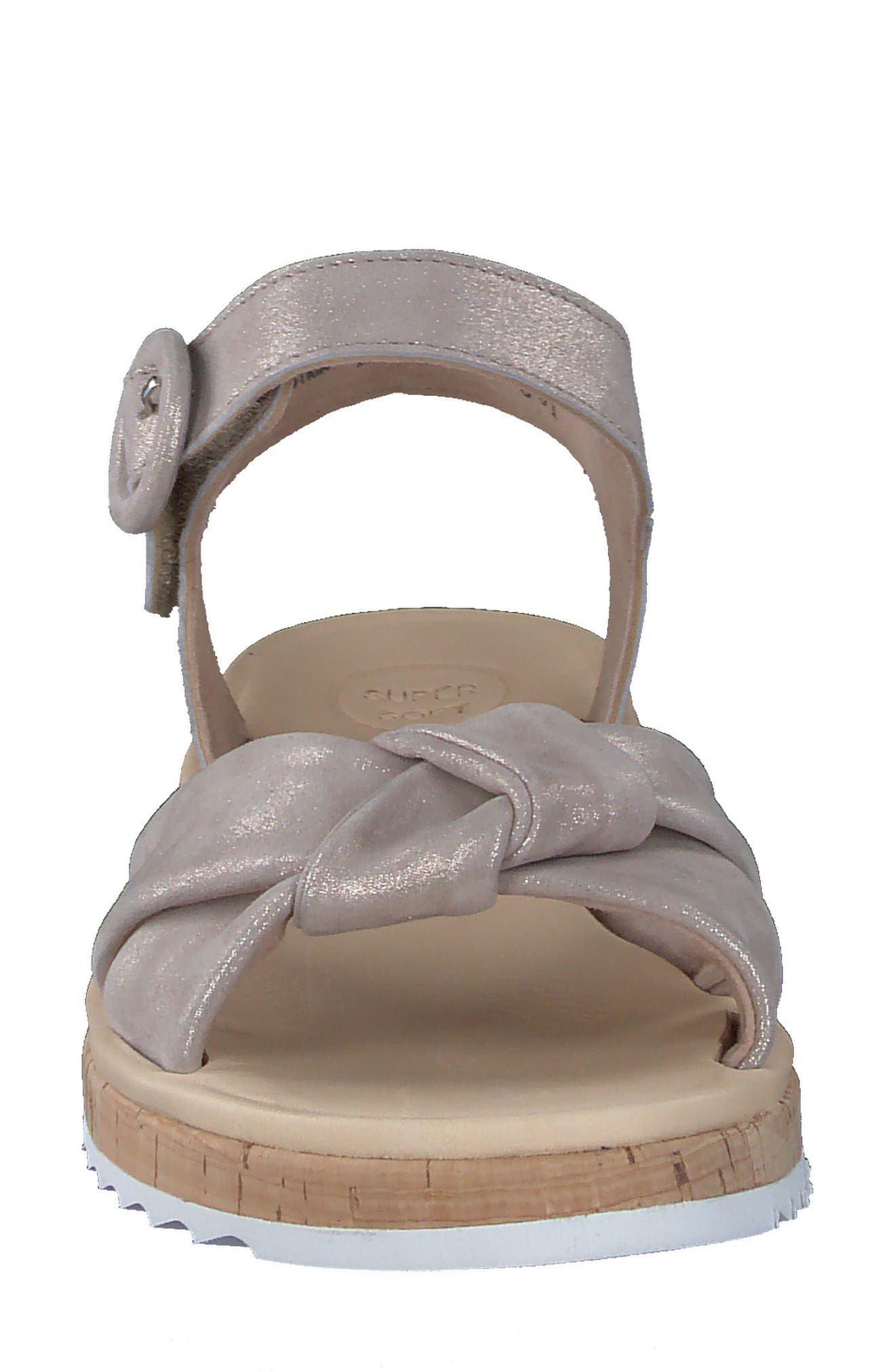 Tuscan Sandal, Alternate, color, CACHEMIRE METALLIC SUEDE