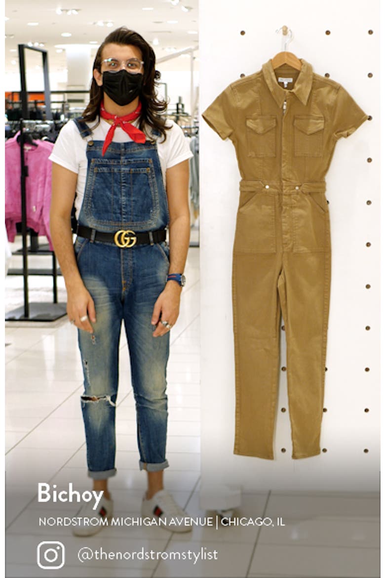 Fit for Success Stretch Cotton Twill Jumpsuit video