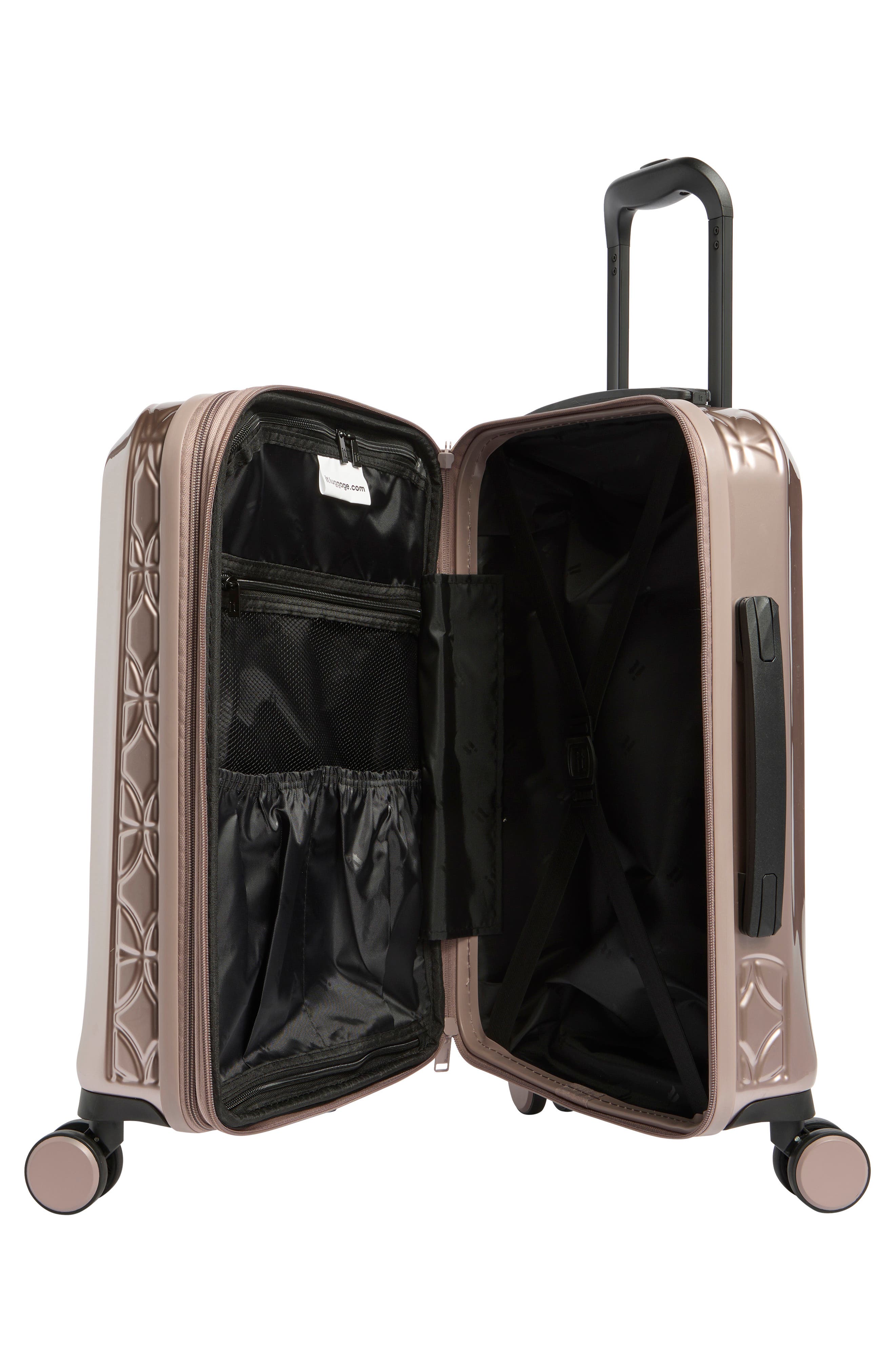 IT LUGGAGE Florita 21-Inch Hardside Carry-On Luggage, Alternate, color, Champagne Gold