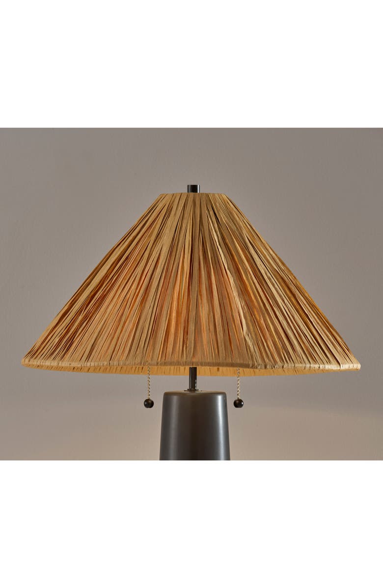 ADESSO LIGHTING Waylon Table Lamp, Alternate, color, Black