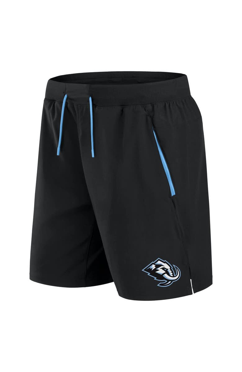 FANATICS Men's Fanatics Black Utah Mammoth Authentic Pro Rink Performance Shorts, Alternate, color, Black