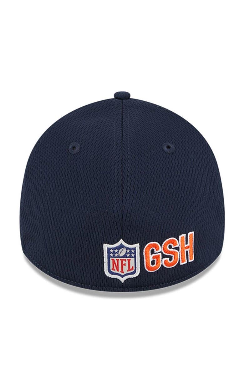 New Era Men's New Era Navy Chicago Bears 2023 NFL Training Camp Alternate Logo 39THIRTY Flex Fit Hat, Alternate, color, 