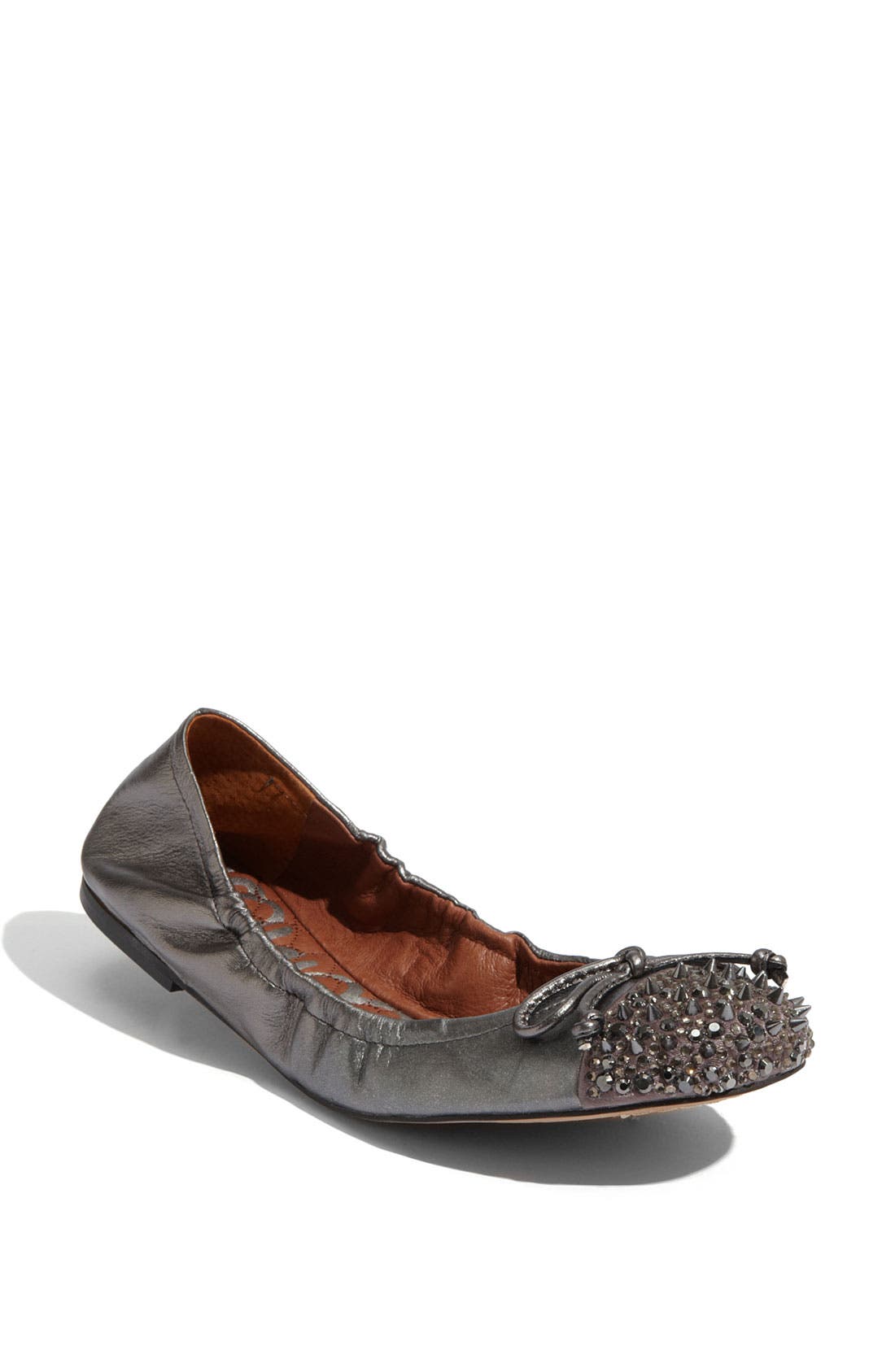 'Beatrix' Flat, Main, color, GUNMETAL
