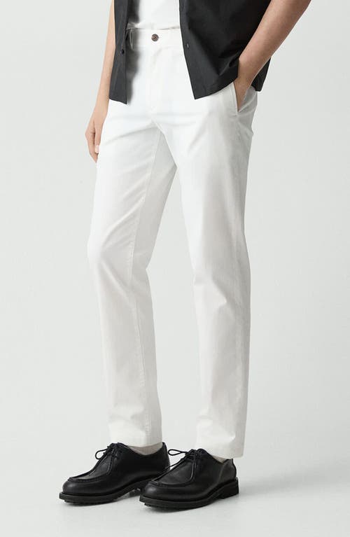 Theory Zaine Precision Ponte Knit Pants In White