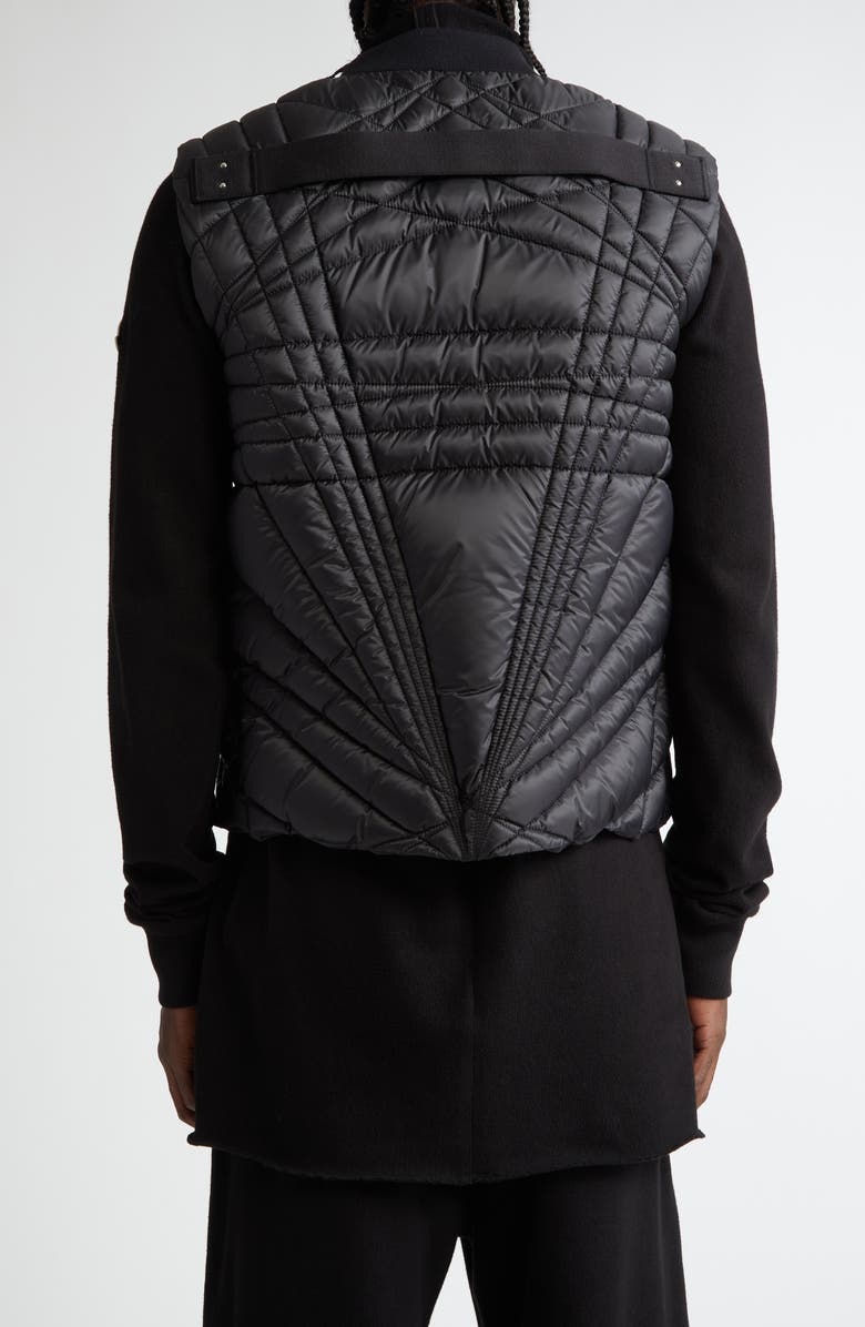 Moncler x Rick Owens Megapenta Quilted Flight Vest, Alternate, color,