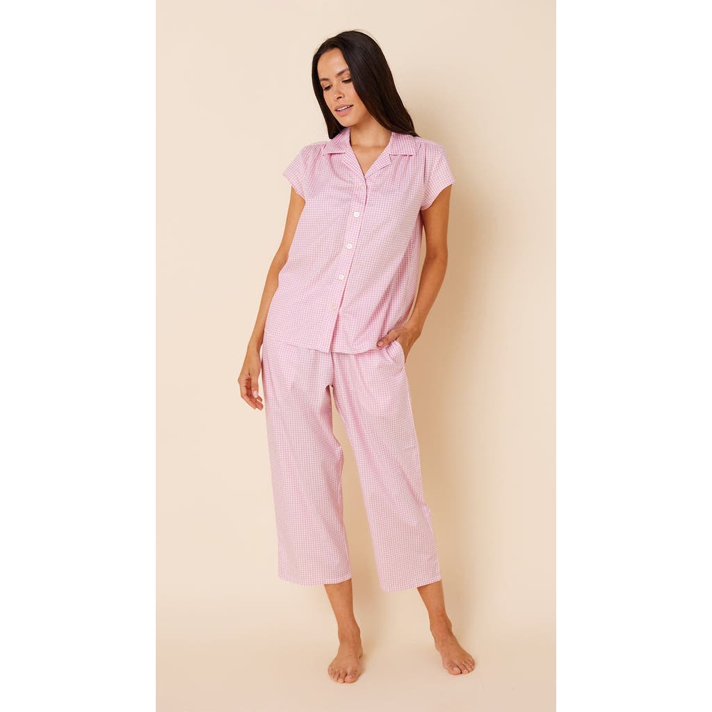 The Cat's Pajamas Luxe Pima Capri Set