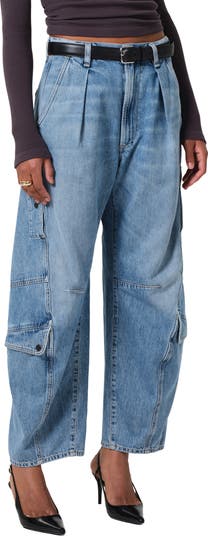 Flight Barrel Leg Jeans