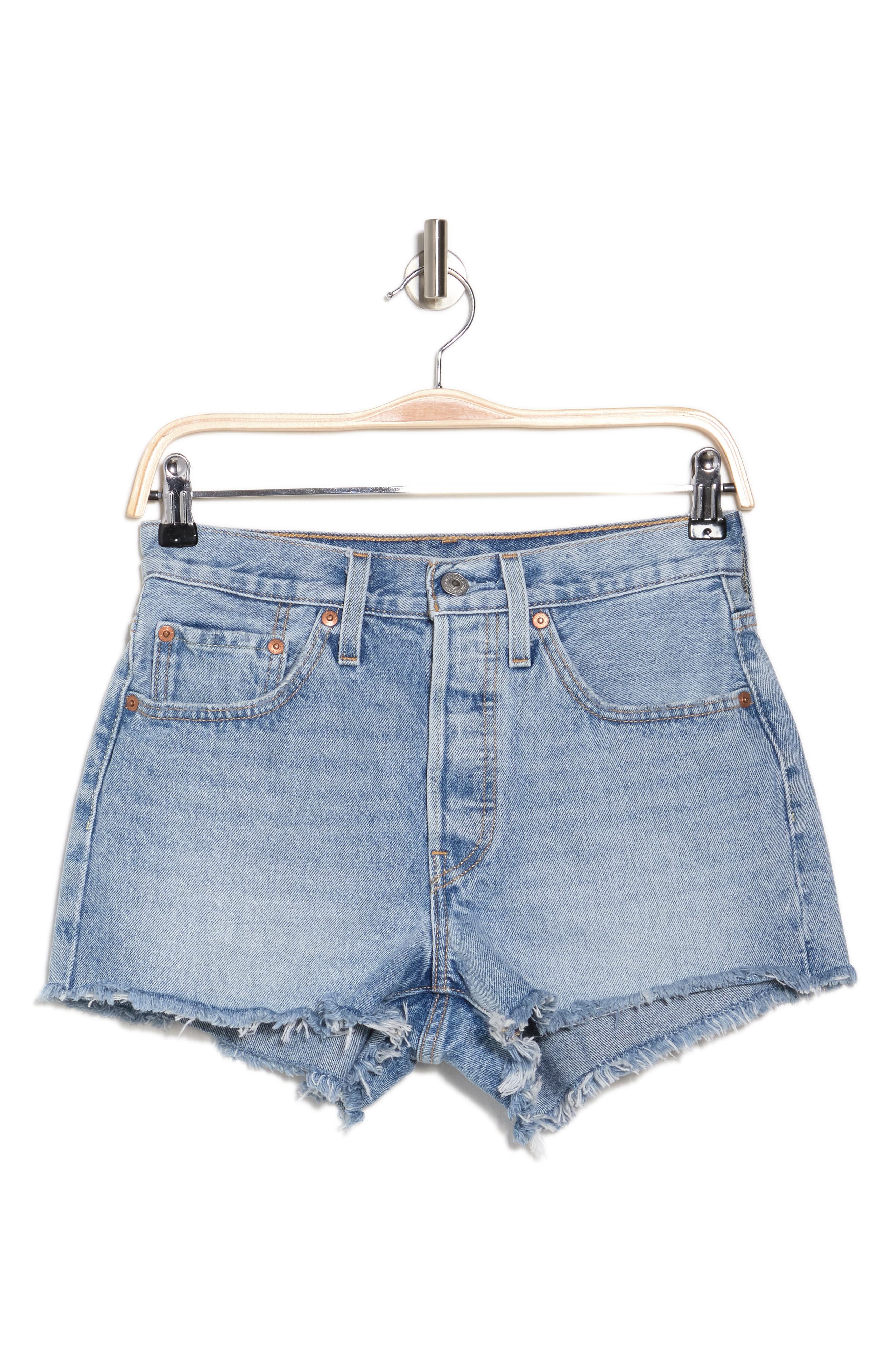 501® Original Cutoff Denim Shorts (Women) | Nordstromrack