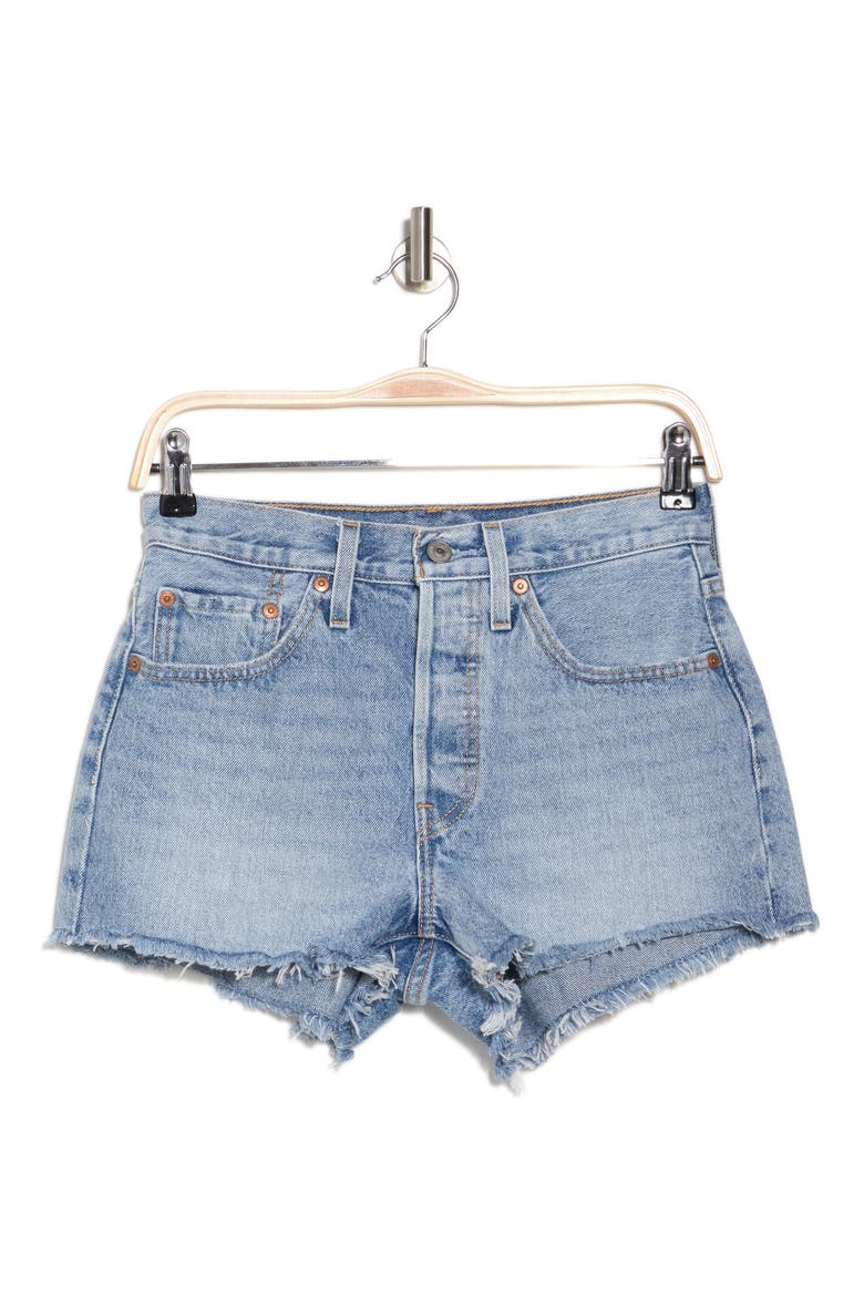 501® Original Cutoff Denim Shorts, Alternate, color, MICRO VIBES SHORT