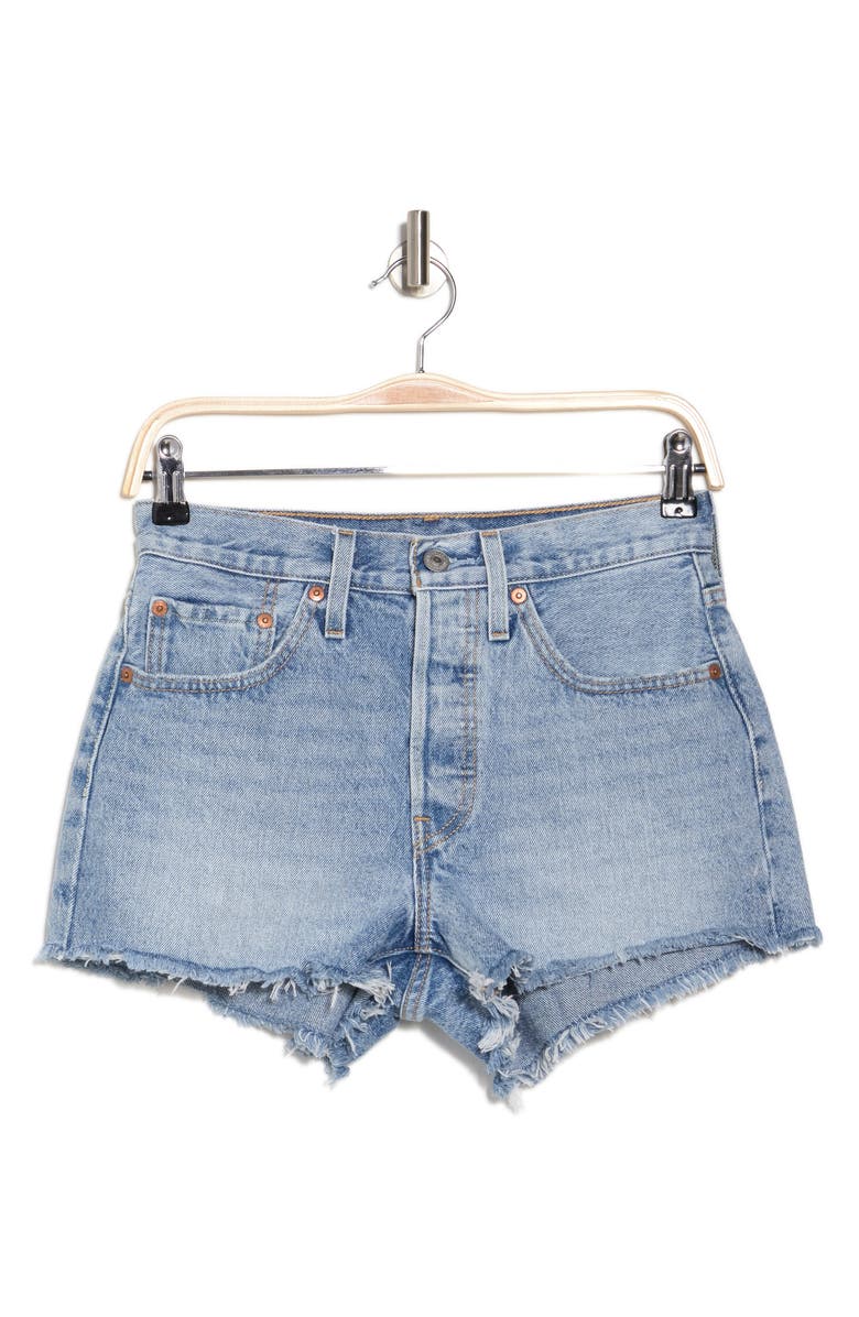 Levi's<sup>®</sup> 501<sup>®</sup> Original Cutoff Denim Shorts, Alternate, color, Micro Vibes Short