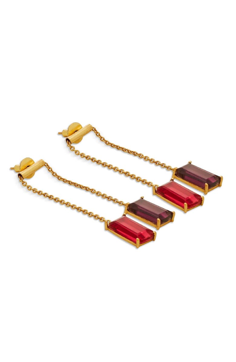 Dhwani Bhansal KANDI EARRINGS, Alternate, color, Gold Plated