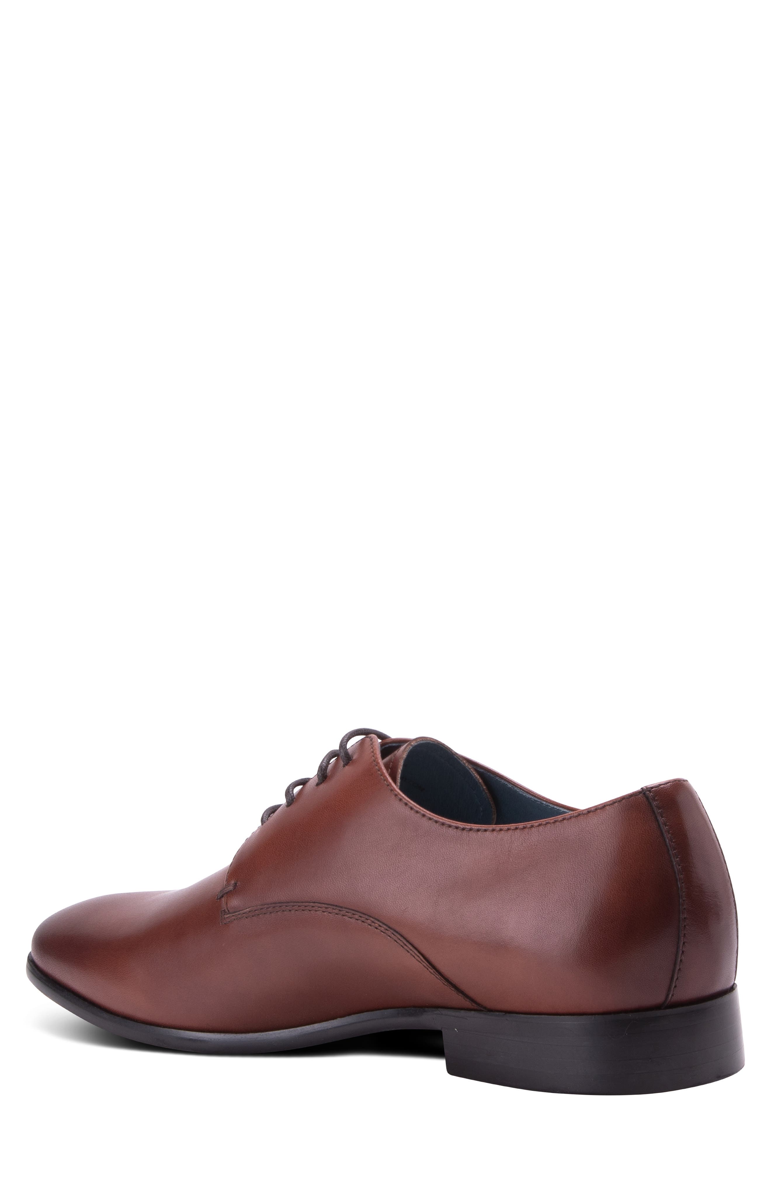 Fairfax Leather Derby, Alternate, color, CHESTNUT