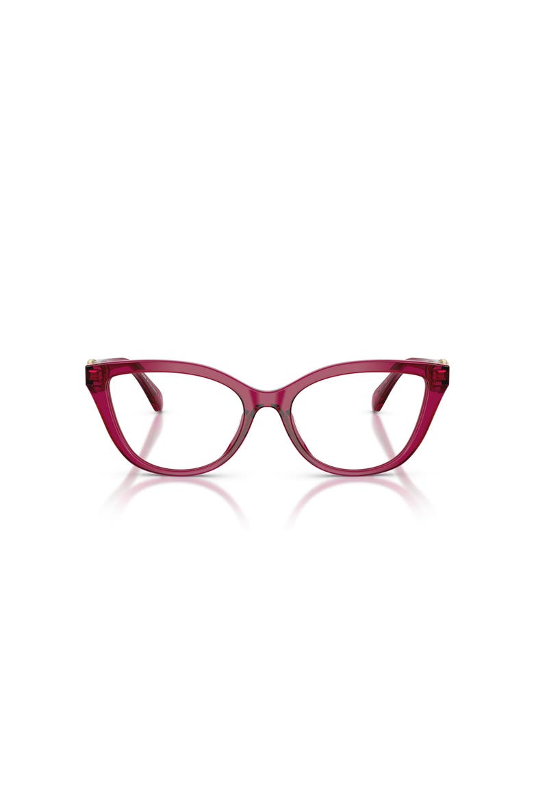 52mm Cat Eye optical glasses, Alternate, color, Violet
