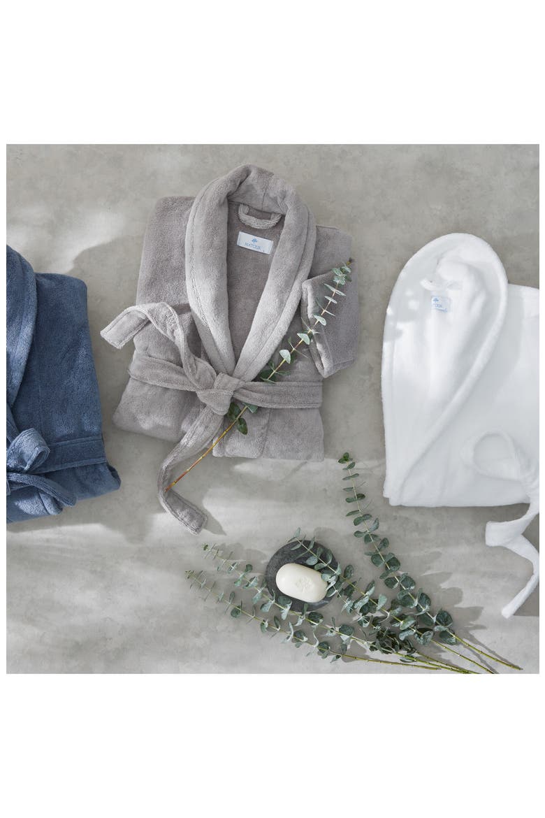 Milagro Cotton Terry Cloth Robe, Alternate, color, NIGHT