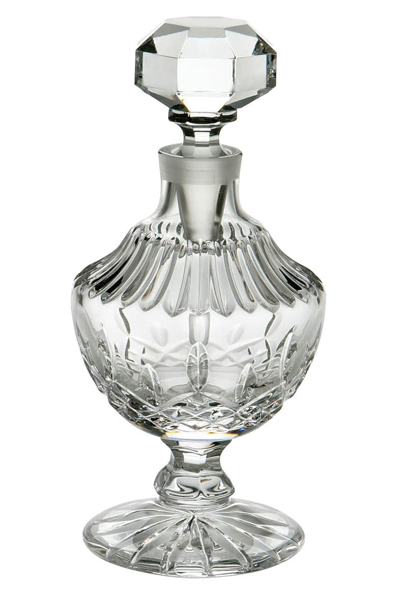 Lismore Tall Lead Crystal Perfume Bottle, Main, color, CRYSTAL