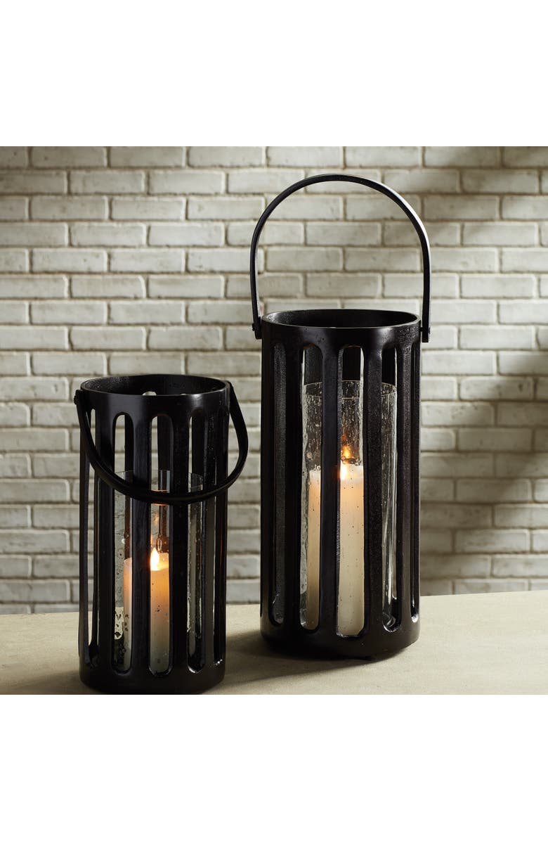 Napa Home & Garden Huxley Hurricane Tall, Alternate, color, Brown