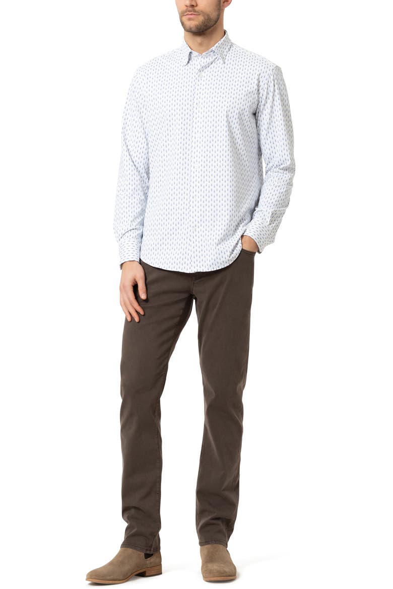 Courage Stretch Cotton Twill Straight Leg Pants, Alternate, color, OAK TWILL