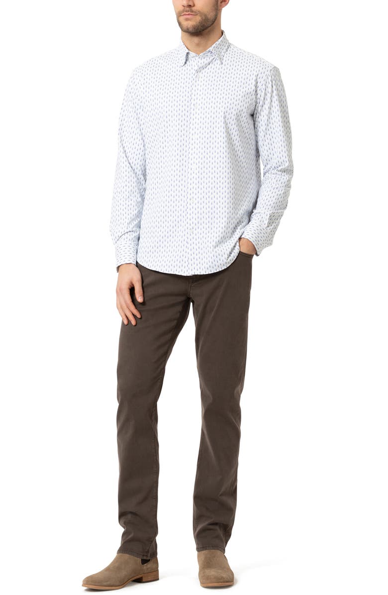 34 Heritage Courage Stretch Cotton Twill Straight Leg Pants, Alternate, color, Oak Twill