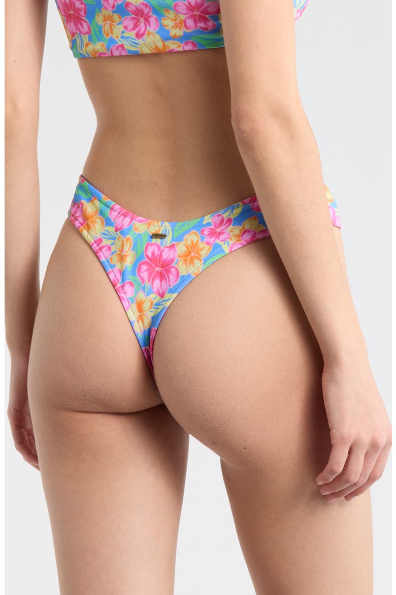 Malibu Cove Reversible Bare Bikini Bottoms, Alternate, color, BLUE