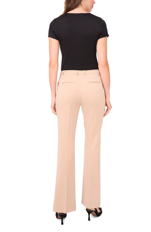 Halogenr Halogen(r) Slim Fit Flare Leg Pants In Neutral