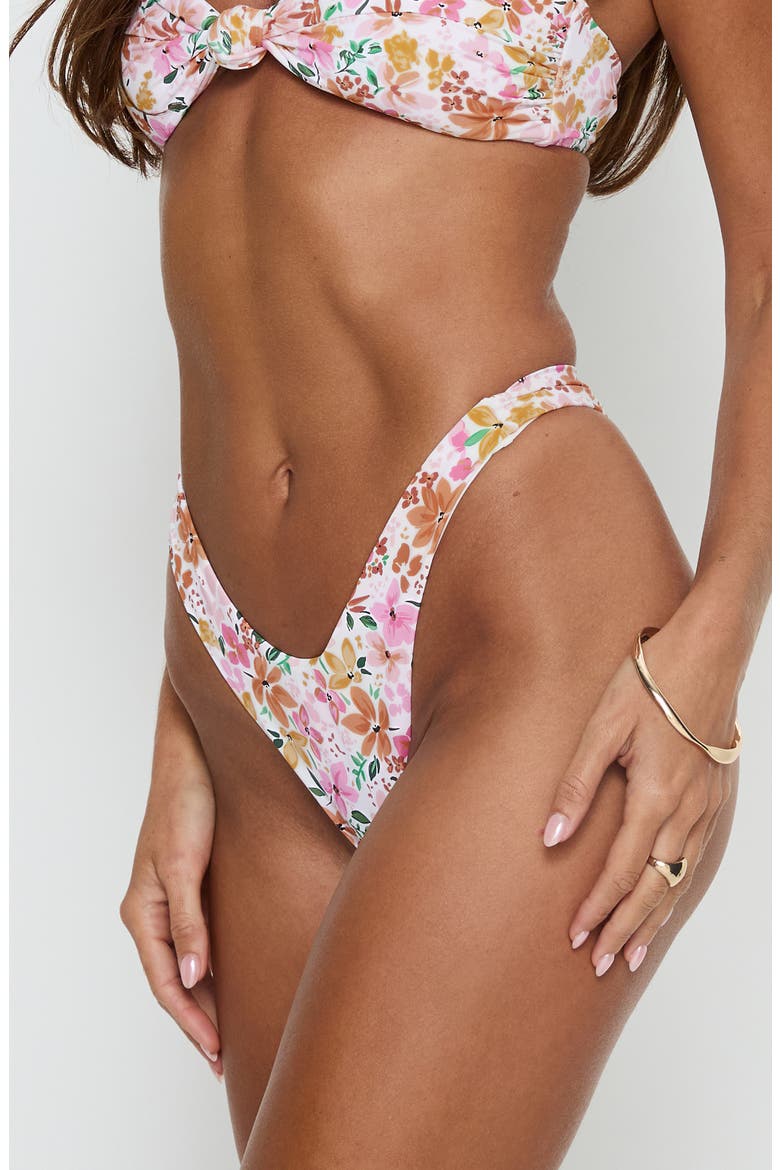 Tamrali High Cut Bikini Bottoms, Alternate, color, PINK MULTI