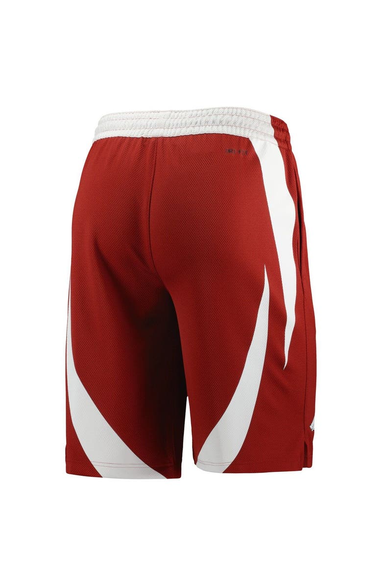 Nike Men's Nike Crimson Arkansas Razorbacks Replica Team Basketball Shorts, Alternate, color, Cardinal