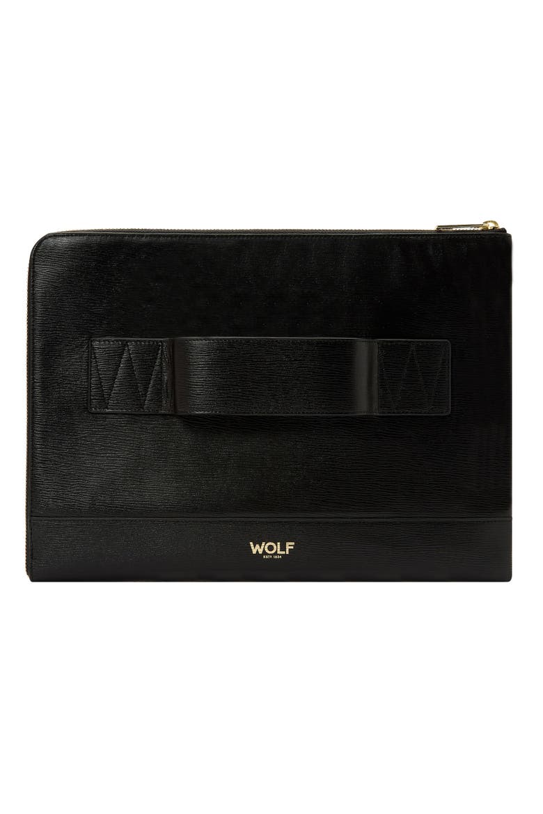 W Laptop Sleeve, Alternate, color, Black