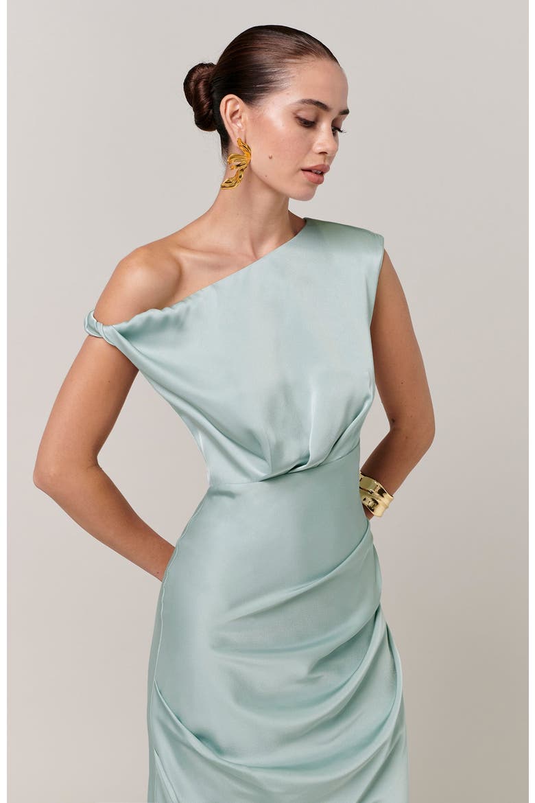 Justina Maxi Dress, Alternate, color, Seafoam