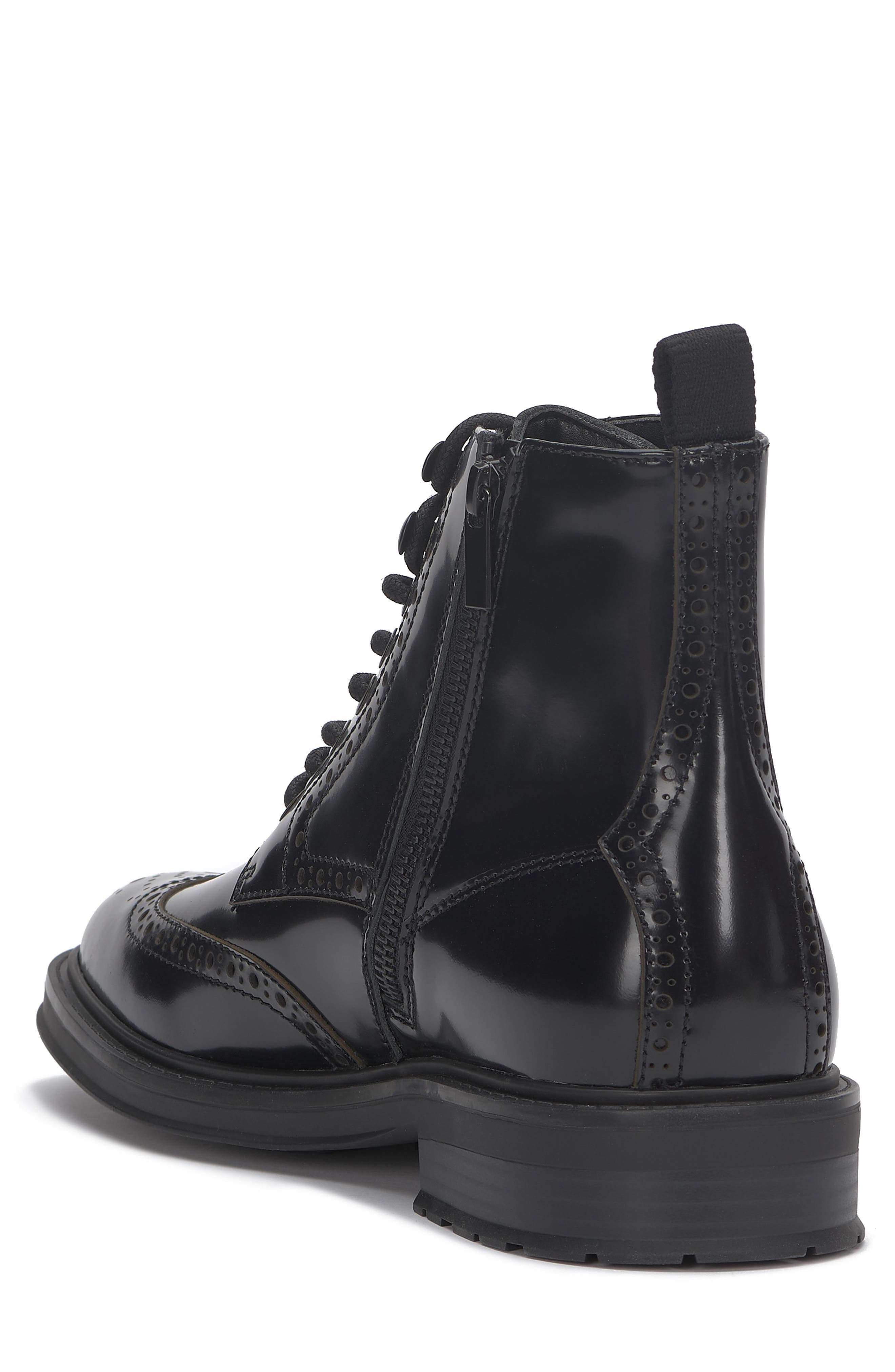 Vince Camuto Jaycob Wingtip Lace-Up Boot, Alternate, color, 
