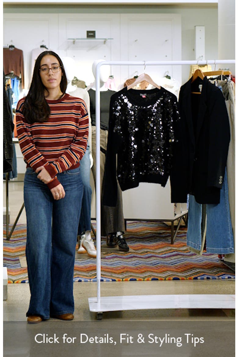 Paillette Crewneck Sweater video