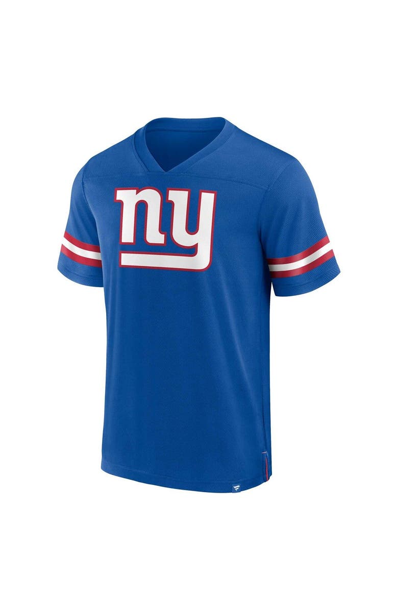 FANATICS Men's Fanatics Branded Royal New York Giants Jersey Tackle V-Neck T-Shirt, Alternate, color, Royal